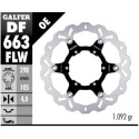 Disque flottant GALFER Wave (acier) 298x4mm