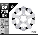 Disque fixe GALFER Wave Skull Design 260x6mm