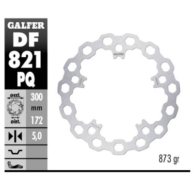 Disque de frein GALFER Cubiq 300x5mm