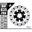 Disque flottant GALFER Wave Skull Design (acier) DF835FRH