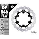 Disque flottant GALFER Wave (acier) 320 x 4,5 mm DF846FLW