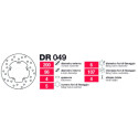 Disques de frein Piaggio Delt Divers modèles - DR04