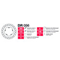 Disque Grimeca Delt Piaggio X8-X9 - DR056