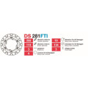 Disques de frein Delt Suzuki RMZ K5-K8 - DS281FTI