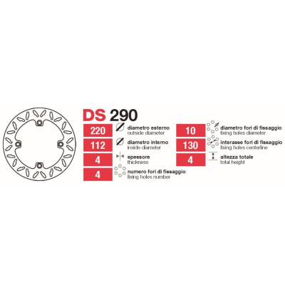 Disques de frein Husqvarna pour divers modèles - DS