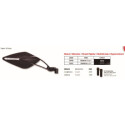 Rétroviseur gauche VIPER N.8STYLE NOIR (230 mm)