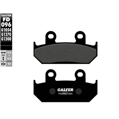 Tampons semi-métalliques GALFER FD096G1054
