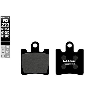 Tampons semi-métalliques GALFER FD222G1054