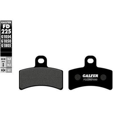Tampons semi-métalliques GALFER FD225G1054