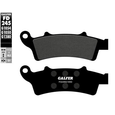 Plaquettes de frein pour scooter GALFER FD245G1050