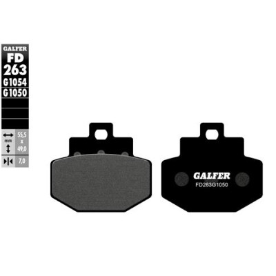 Tampons semi-métalliques GALFER FD263G1054