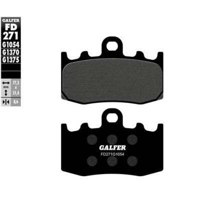 Tampons semi-métalliques GALFER FD271G1054