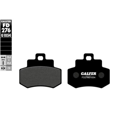 Tampons semi-métalliques GALFER FD276G1054