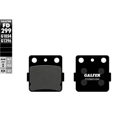 Tampons semi-métalliques GALFER FD299G1054
