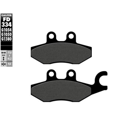 Tampons semi-métalliques GALFER FD334G1054