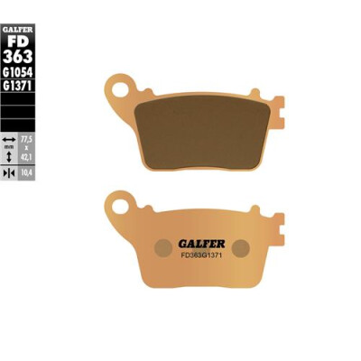 Plaquettes de frein frittées GALFER FD363G1371
