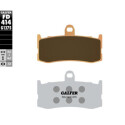 Plaquettes de frein sport frittées GALFER FD414G1375