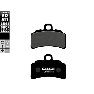 Tampons d'essai GALFER FD511G1805