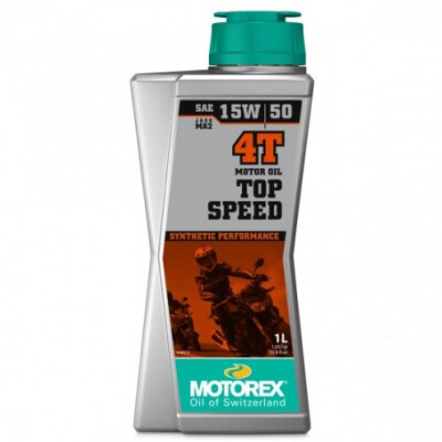 Huile moto Motorex Top Speed 4T 15W50 1L MT062H00