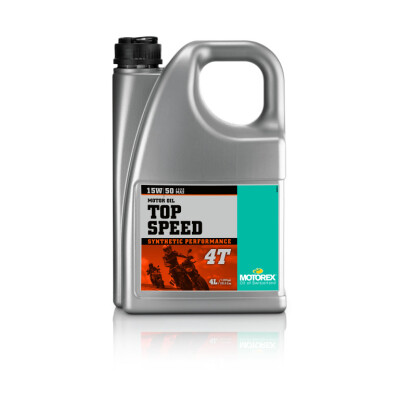 Huile moto Motorex Top Speed 4T 15W50 4L MT062I00