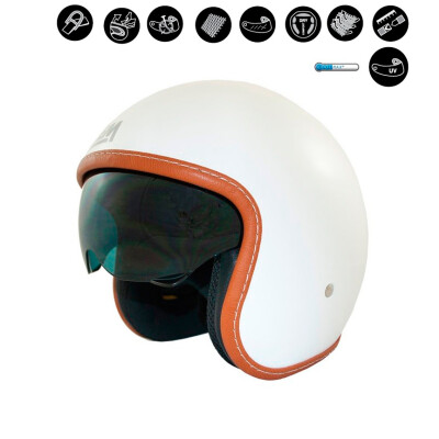 Casque LEM Sport Solid Blanc XS