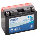 BATTERIE DE MOTO EXIDE YT9B-BS