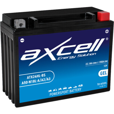 Batterie moto GEL ATX24HL-BSA50-N18L-AA2A3