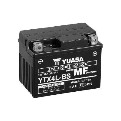 Batterie moto Yuasa YTX4L-BS MF