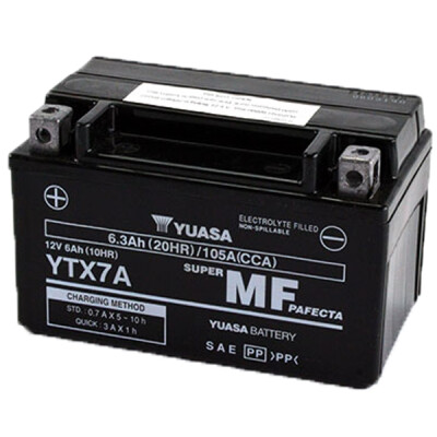 Batterie moto Yuasa YTX7A MF