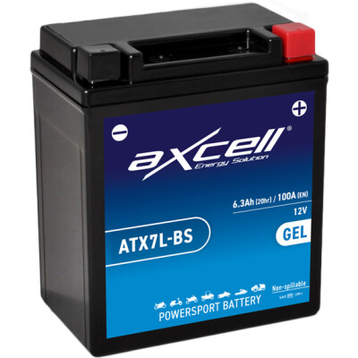 Batterie AGM pour moto ATX7L-BS