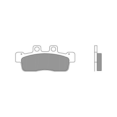 PLAQUETTES DE FREIN BREMBO 07092