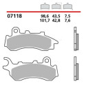 PLAQUETTES DE FREIN BREMBO 07118XS