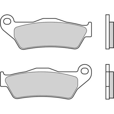 PLAQUETTES DE FREIN BREMBO 07BB04SX