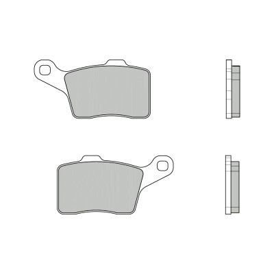 PLAQUETTES DE FREIN BREMBO 07BB3590