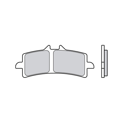 PLAQUETTES DE FREIN BREMBO 07BB37SR