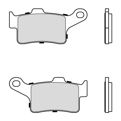 PLAQUETTES DE FREIN BREMBO 07BB399A