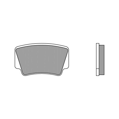 PLAQUETTES DE FREIN BREMBO 07GR08SX