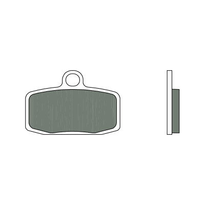 PLAQUETTES DE FREIN BREMBO 07GR20SD