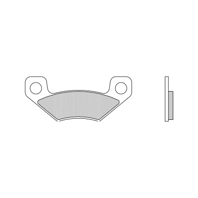 PLAQUETTES DE FREIN BREMBO 07GR25SD