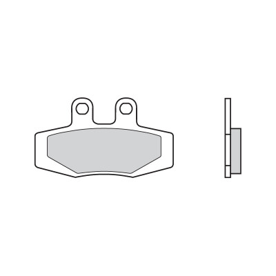 PLAQUETTES DE FREIN BREMBO 07GR6407