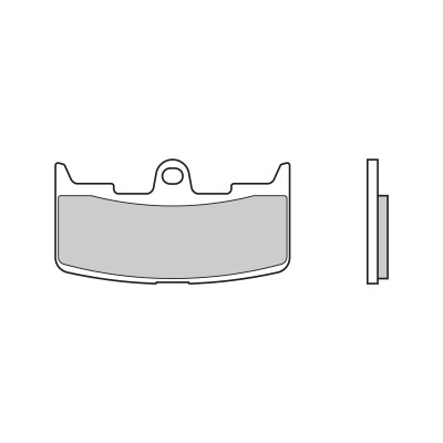 PLAQUETTES DE FREIN BREMBO 07GR68SA