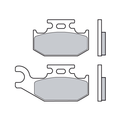 PLAQUETTES DE FREIN BREMBO 07GR74SD