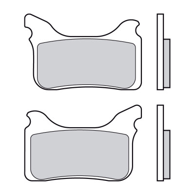 PLAQUETTES DE FREIN BREMBO 07GR75SX