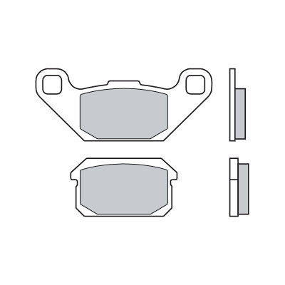 PLAQUETTES DE FREIN BREMBO 07GR78SD