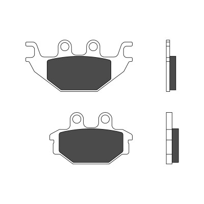 PLAQUETTES DE FREIN BREMBO 07GR81SP