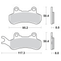 PLAQUETTES DE FREIN BREMBO 07GR92SX