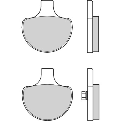 PLAQUETTES DE FREIN BREMBO 07HD0614