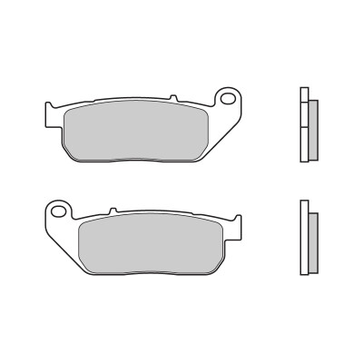 PLAQUETTES DE FREIN BREMBO 07HD13SA
