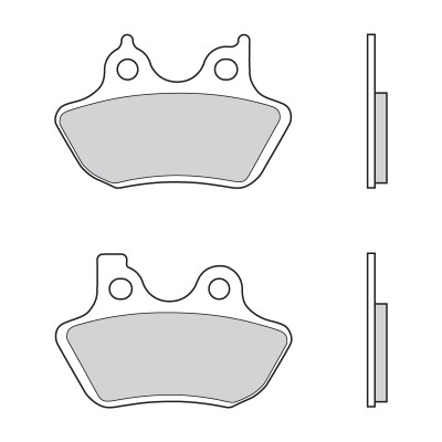 PLAQUETTES DE FREIN BREMBO 07HD16SP
