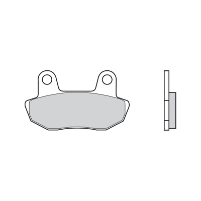 PLAQUETTES DE FREIN BREMBO 07HO1609